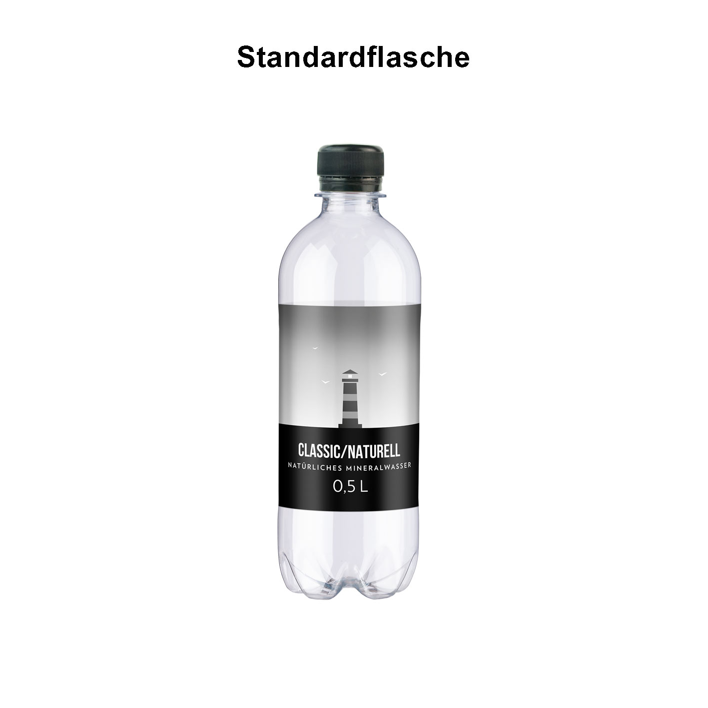 Mineralwasser Standard mit Logo