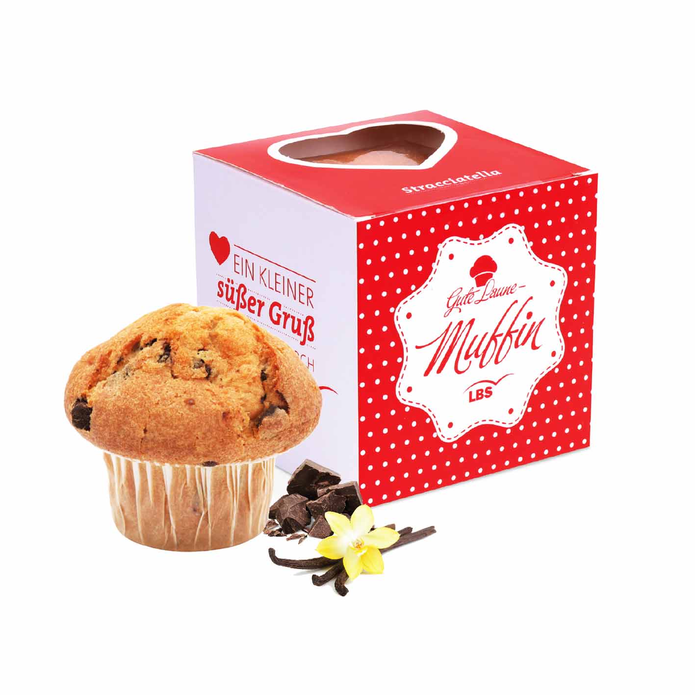 Muffin mit Logo